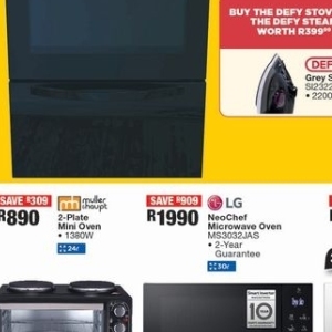 Microwave oven at OK Furniture