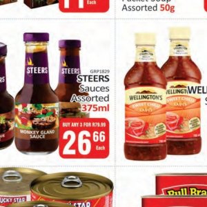 Sauces at Kit Kat Cash&Carry