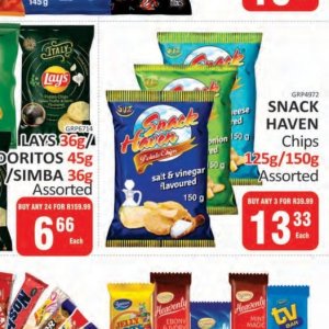 Chips at Kit Kat Cash&Carry