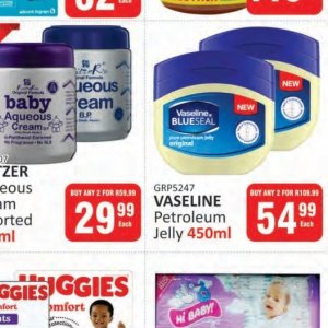 Petroleum jelly at Kit Kat Cash&Carry