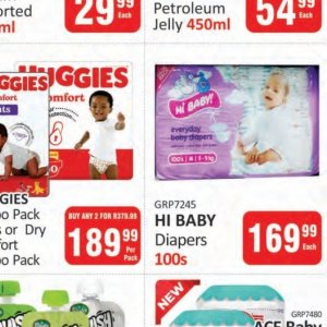 Diapers at Kit Kat Cash&Carry