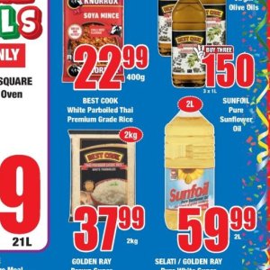 Sunflower oil at Boxer Superstores