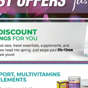 Supplements at Dis-Chem Pharmacies