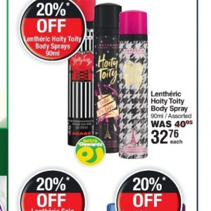 Body spray at Dis-Chem Pharmacies