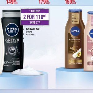 Shower gel nivea  at Dis-Chem Pharmacies