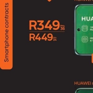 Smartphone huawei  at Cell C