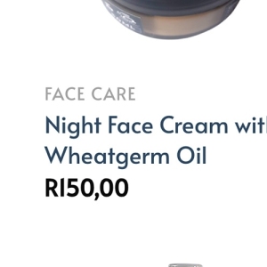 Face cream at SKINFResh