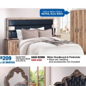 Headboard at OK Furniture