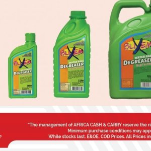 Degreaser at Africa Cash and Carry