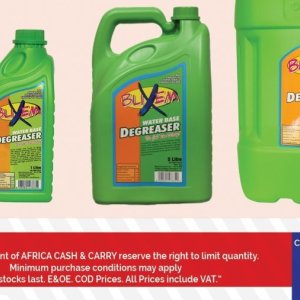 Degreaser at Africa Cash and Carry