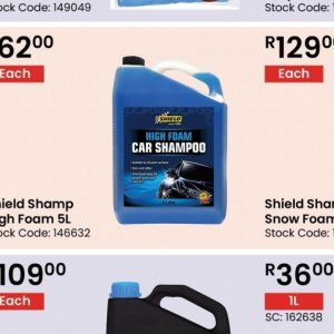 Car shampoo at Africa Cash and Carry