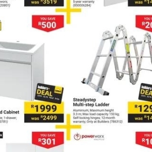 Ladder at Builders Warehouse