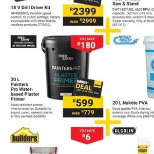 Primer at Builders Warehouse