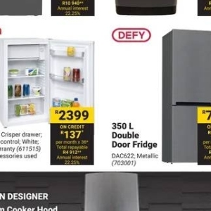 Fridge at Builders Warehouse