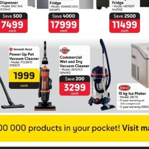 Vacuum cleaner at Makro