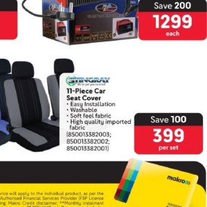 Car seat at Makro