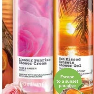 Shower gel at AVON