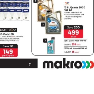 Engine oil at Makro