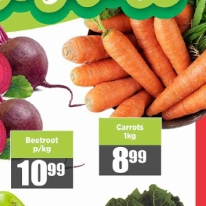 Carrots at Big save