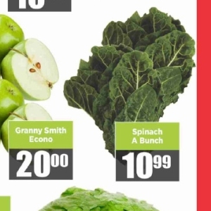 Spinach at Big save