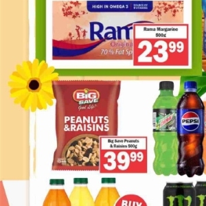 Raisins at Big save