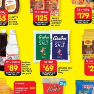 Salt at Shoprite