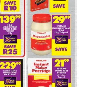 Mayonnaise at Shoprite