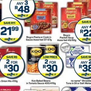 Pasta at Pick n Pay Hyper