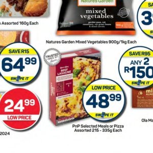 Lasagne at Pick n Pay Hyper