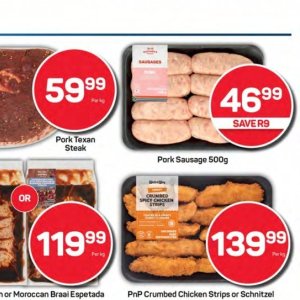 Sausages at Pick n Pay Hyper