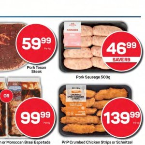 Sausages at Pick n Pay Hyper