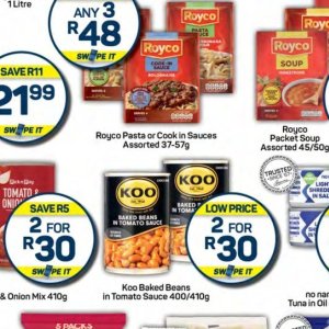 Pasta at Pick n Pay Hyper