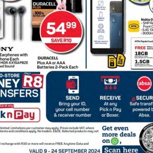 Battery at Pick n Pay Hyper