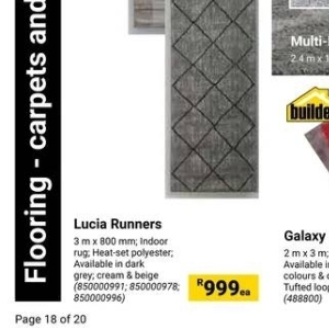 Rug at Builders Warehouse