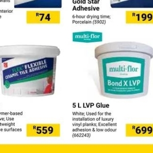 Glue at Builders Warehouse