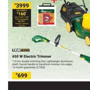 Trimming at Builders Warehouse