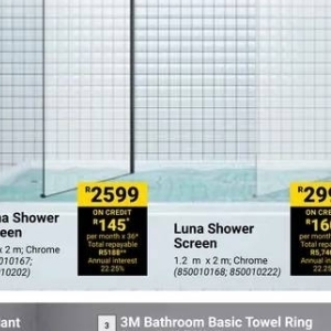 Shower at Builders Warehouse