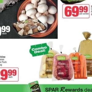 Potatoes at Spar