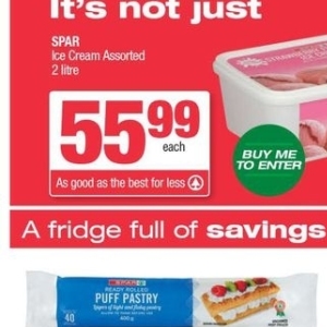 Fridge at Spar