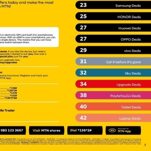 Tablet samsung  at MTN