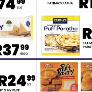 Puff pastry at Take n Pay