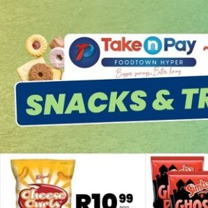 Snacks at Take n Pay