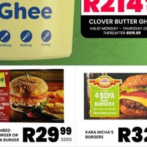 Burgers at Take n Pay