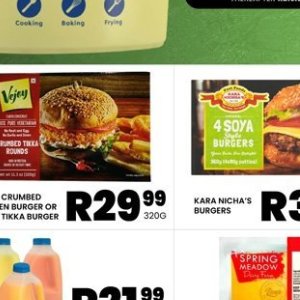 Burgers at Take n Pay