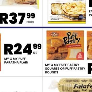 Puff pastry at Take n Pay