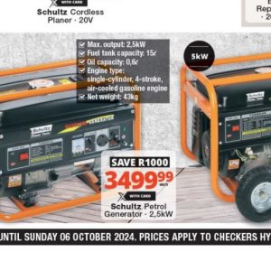 Generator at Checkers Hyper