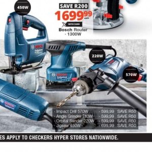 Orbital sander at Checkers Hyper