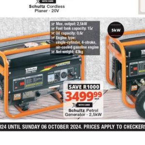 Generator at Checkers Hyper