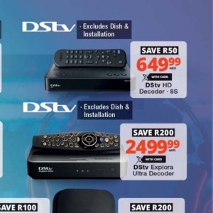 Digital TV decoder at Checkers Hyper