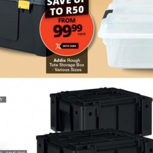 Storage box at Checkers Hyper